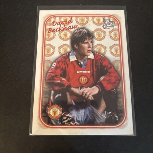 David Beckham #SE10 1997 Futera Manchester United Fans Selection Special Edition card