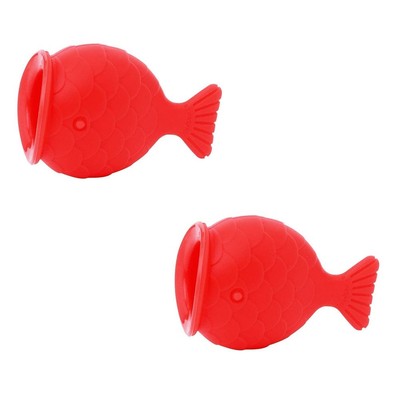 2 Stück Lippenverstärker Plumper Gerät Lippen Silikon Fischform Natur4446