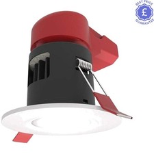 APRILED/CW Integrated LED Downlight Matt White 4000K Cool White
