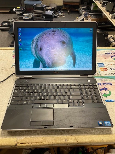 Dell Latitude E6530 Laptop | Intel i5-3230M 2.60GHz | 16GB RAM | 128GB SSD | Win - image 2 of 4