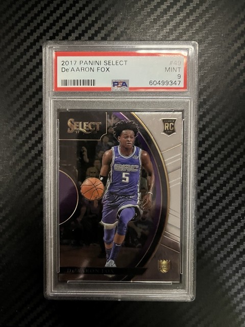 De'Aaron Fox 2017 Panini Select Concourse