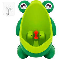 Frog Pee Training,Cute Potty Training Urinal for Boys with Funny Aiming Target,G