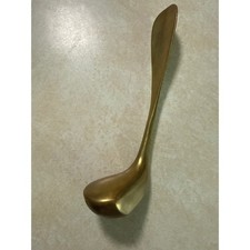 Vintage The Brass Barn Golf Club Shoe Horn Solid Brass Korea Heavy Duty 9 Inch