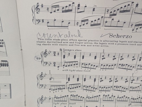 Lotto di 6 libretti spartiti musicali vocali pianoforte vintage - Foto 9 di 11