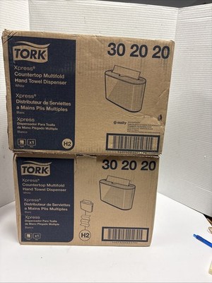 Tork Xpress Countertop Multifold Hand Towel Dispenser White 302020