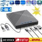 7 in 1 Externes CD/DVD Laufwerk USB 3.0 Brenner Player für PC Laptop Windows Neu