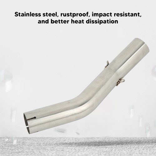 Motorcycle Exhaust Pipe Mid Middle Link Tube Connector For ZX10R ZCC
