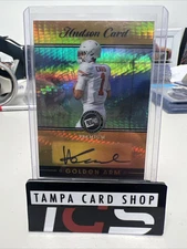 Hudson Card 2024 Press Pass PREMIUM GOLDEN ARM Auto Case Hit Purdue #G-HC1 9/10