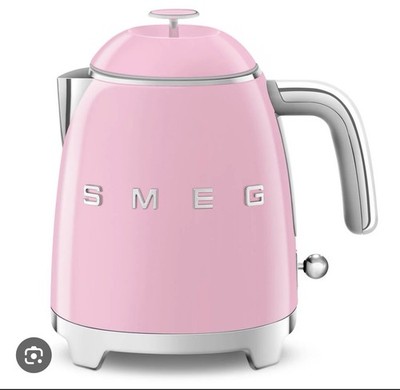 SMEG Retro 7 Cup Electric Kettle, Pink
