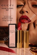 Gucci Rouge L vres Mat 501 Constance Vermillon Matte Lipstick 3.5g NIB Rare