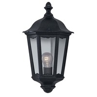 AußEn Wand Lampe Aluminium Leuchte Glas Laterne Dimmbar Garten Hof Beleuchtung