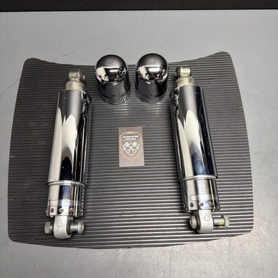 12-16 Harley Davidson Dyna Switchback FLD 12'' Rear Shocks Shock Suspension Clean