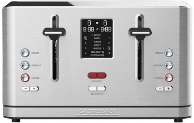 Gastroback Toaster Design Toaster Digital 4S