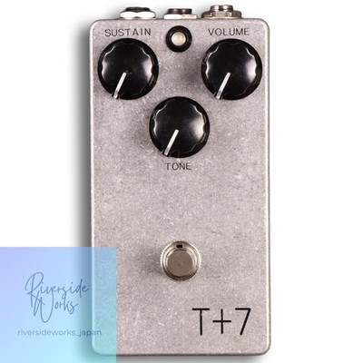 mt'Lab Model T+7 Fuzz Distortion Made in Japan Effektpedal