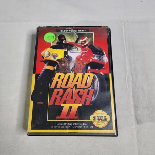 Road Rash II (Sega Genesis, 1992)  TESTED