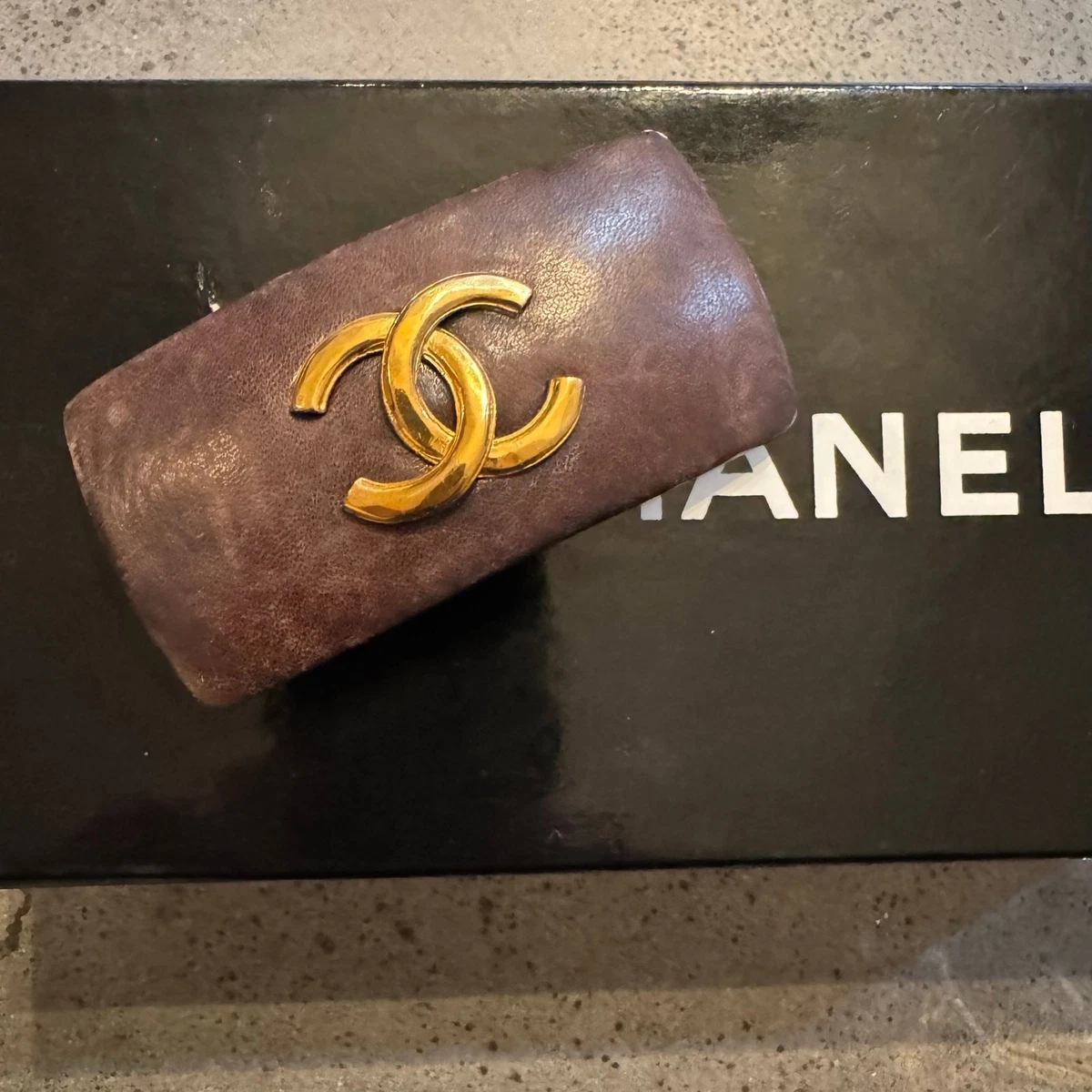 CHANEL Leather Hair Barrettes for Women for sale | eBay