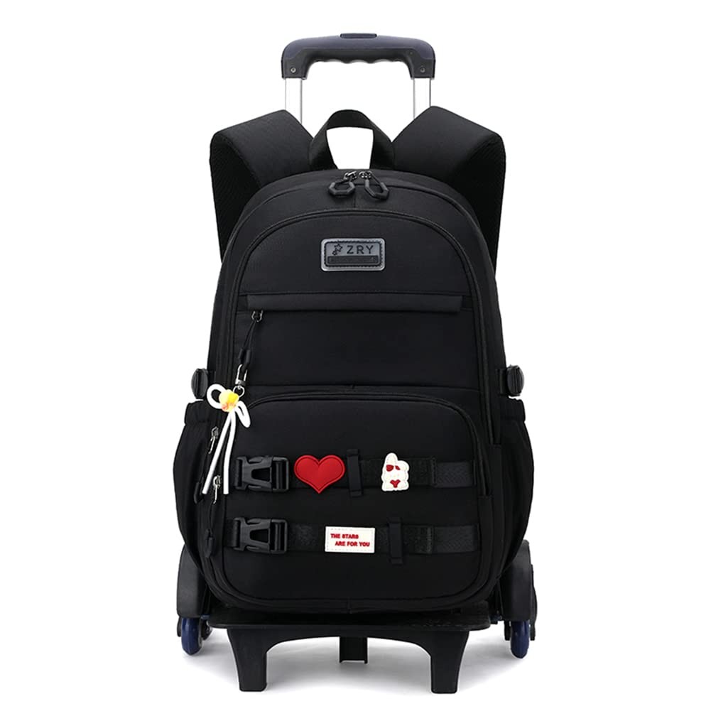 Boys Wheeled Trolley School Bag Kids Luggage