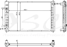 OSC Automotive Radiator 13039