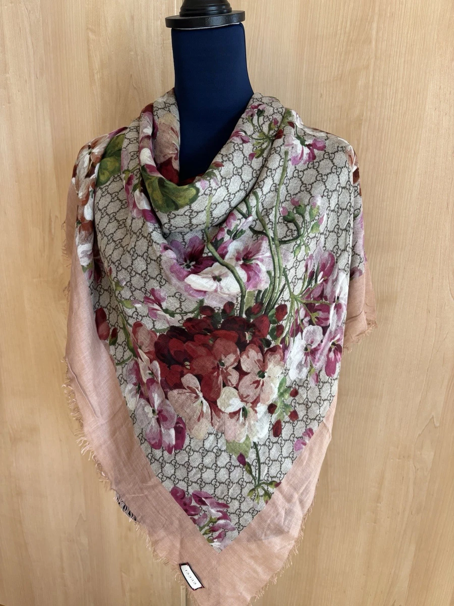 Gucci Floral Scarves & Wraps for Women with Vintage for sale | eBay
