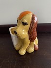 Vintage 70’sLefton Hound Dog Puppy Ceramic Planter  — photo 3