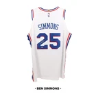Ben Simmons Autographed Philadelphia 76ers Nike Authentic White Jersey