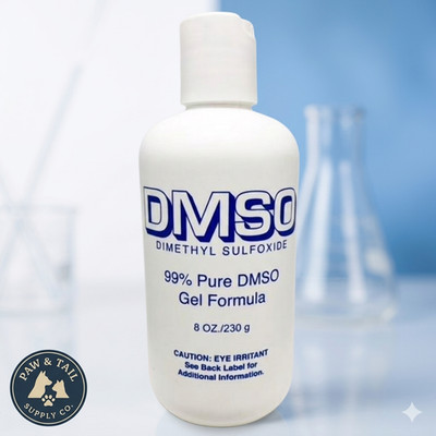 DMSO Gel 99% 8 oz. Dimethyl Sulfoxide High Purity Solvent Penetration Gel