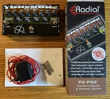 Radial Engineering PZ-PRE Dual akustischer Instrumentenvorverstärker mit DI-Box