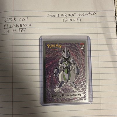  #150 SHINING ARMOR MEWTWO Non-TCG 2024 SHINY POKEMON Card Kanto Peru Foil NM 