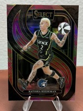 2025 Select WNBA Premier Natisha Hiedeman #149 /175 Pink Camo Prizm