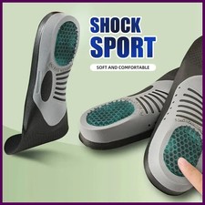 1 Pair Plantar Fasciitis Orthotic Shoe Inserts Arch Support Gel Comfort Shoe