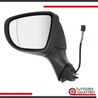 Mirror for Renault Clio IV,4,2012-2018, Left, Black, Electric