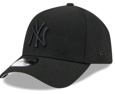 NEW ERA NEW YORK YANKEES OG ALL BLACK SNAPBACK 940AF FRAME MLB CURVED BRIM 940