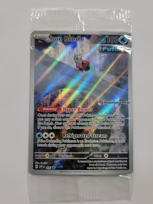 SEALED Pokemon Center Exclusive SVP #066 Iron Bundle ETB Promo Pokemon Lot A