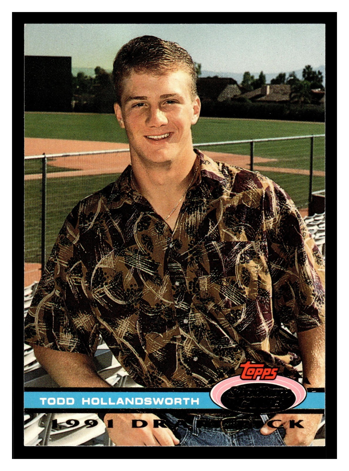 Todd Hollandsworth #85 1992 Stadium Club Dome Los Angeles Dodgers