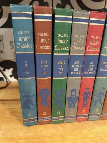 Collier's Junior Classics Young Folks Shelf of Books Set, Vol 1-10 Missing #7 - Picture 2 of 7