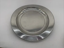 Set of 4 Stieff Colonial Williamsburg Restoration Pewter Plates 11" CW59-13