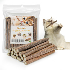 Silvervine Sticks for Cats, Natural Catnip Matatabi Chew Sticks Teeth