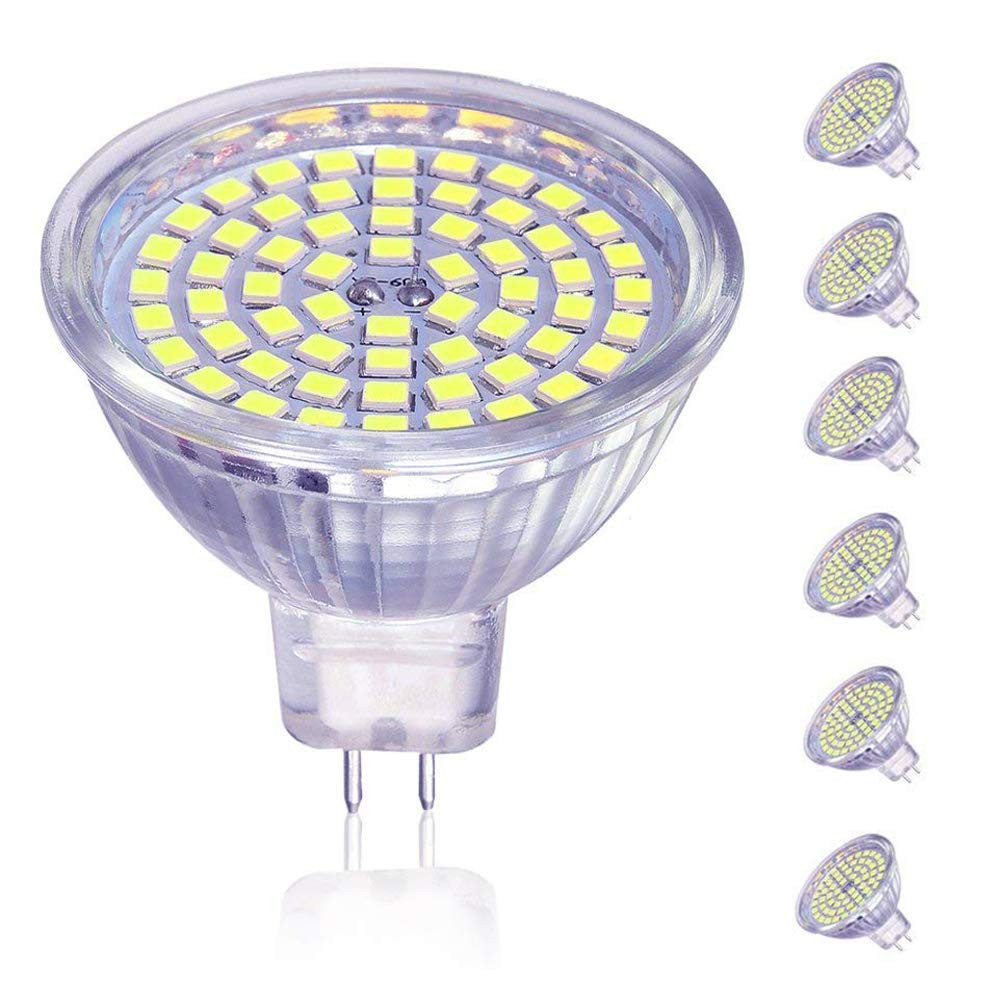 MR16 LED Bulbs, GU5.3 Light Bulbs,5W (50 Watt Equivalent), 12V ACDC, Daylight...