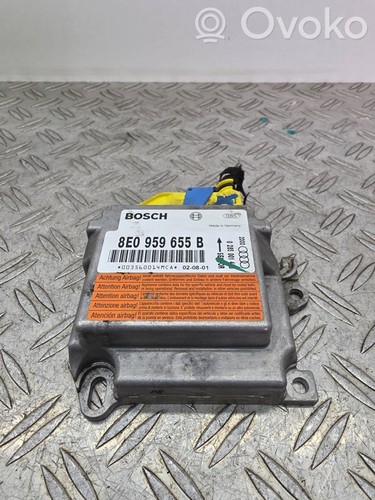 Audi A4 S4 B6 8E 8H 2002 Steuergerät für Airbags 8E0959655B