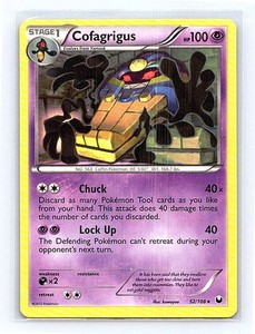 Cofagrigus Reverse Holo 52/108 Dark Explorers