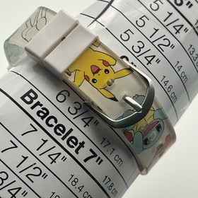 Pokekon Pikachu Kid&rsquo;s Digital Watch White Working New Battery