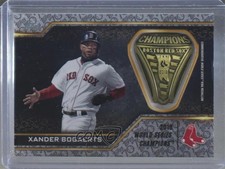 2021 Topps Platinum Anniversary 39/70 Xander Bogaerts #WSR-XB 2po