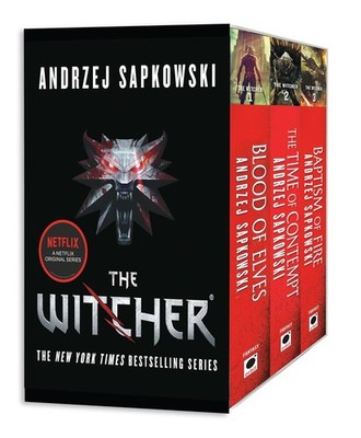 The Witcher Boxed Set: Blood of Elves, The Time of Contempt, Baptism of Fire...