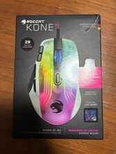 Roccat Kone XP Wired Gaming Mouse White 29 Buttons 3D Lighting Unused