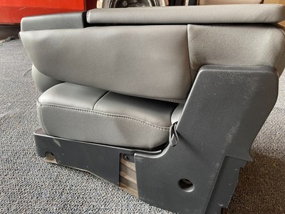 15 -24 OEM FORD F150 CENTER JUMP SEAT / CONSOLE GRAY VINYL NEW! NICE!!! F250 NO