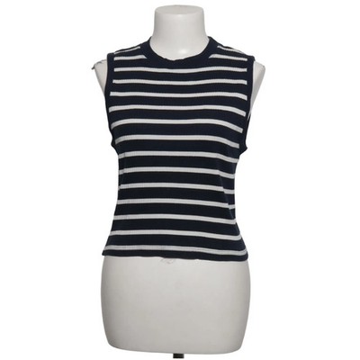 River Island Studio, Tank­top, Größe: 38, Relaxed, Blau/Weiß, Baumwolle #3fD