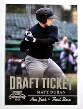 2011 Panini Playoff Contenders Matt Duran Draft Ticket New York Yankees #DT2