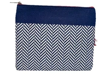 British Airways Traveller Plus Amenities Bag Cosmetics Toiletry Small Zip Pouch