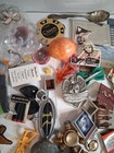 Junk Drawer Lot 011, Marines Patches, Harley Davidson Patches, Matchbooks, Pins — photo 4
