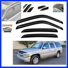 Window Rain Guards Visors For 2000-2006 Chevy Tahoe Window Vent Wind Shades ... Window Rain Guards Visors For 2000-2006 Chevy Tahoe Window Vent Wind Shades ...